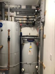 Boiler and cylinder install