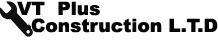 VT Plus Construction logo