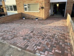 Brindle block paving