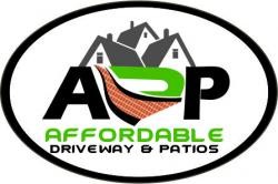 Affordable driveway and patios logo