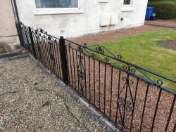 Refurbished  fence 
