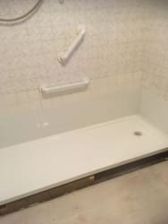 New shower tray install 