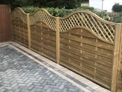 Cover photos of Sure-Wood Fencing and Landscapes