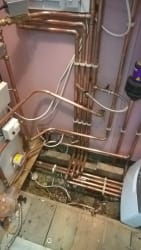 Full invented hot water/heating system install
