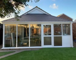 Warmroof upgrade to a tired conservatory.