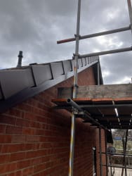 Rosewood fascia and dry verge capping in Bournville