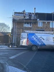New tiled roof