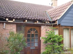 full replacement of all roofline and cladding