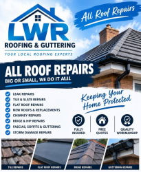 Main photos of LWR Roofing & Guttering