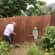 Wooden fencing Lead