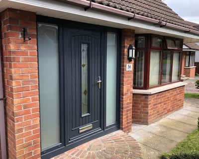 New garage doors supplied and fitted