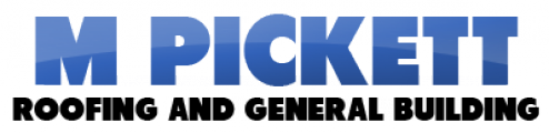 M PICKETT ROOFING logo