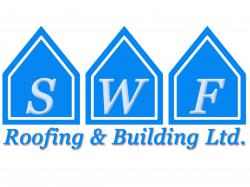 SWF ROOFING AND BUILDING logo