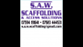 Saw scaffolding logo