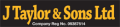 J TAYLOR AND SONS logo