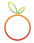 Black Apple logo