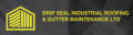 Drip seal industrial roofing and gutter maintenance logo