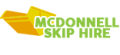 McDonnell Skip Hire logo
