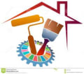 Building construction logo