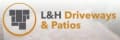 L & H Driveways and Patios logo