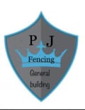 P J fencing and genral building logo