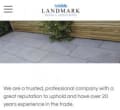 Landmark paving & landscaping logo