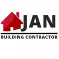 Jan Building Contractor Logo