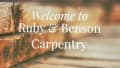 Ruby & Benson Carpentry Logo