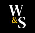 White L A (Dorking) logo