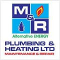 M and R Plumbing and Heating logo