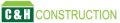 C & H Construction South East logo