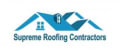 Supreme roofing contractors logo