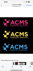 Acms asbestos removal logo
