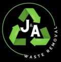 J&A waste removals Logo