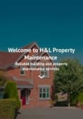 H&L property maintenance logo