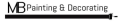 M B Painting & Decorating logo