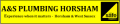 A and S Plumbing Horsham logo