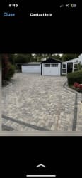 Pavestone resin driveway specialist logo