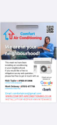 Comfort Air Conditioning logo