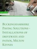 Buckinghamshire paving solutions logo