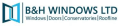 B & H Windows logo