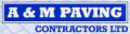A & M Paving Contractors logo