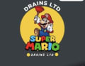 Super Mario drains Logo