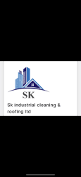 Sk industrial cleaning&roofing logo