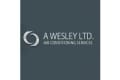 A Wesley Air Conditioning logo