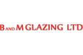 B & M Glazing logo