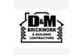 D&M Brickwork and Building Contractors logo