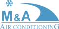 M&A Air Conditioning logo