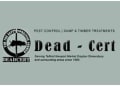 Dead Cert Pest Control logo