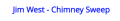 Jim West Chimbey Sweeping logo
